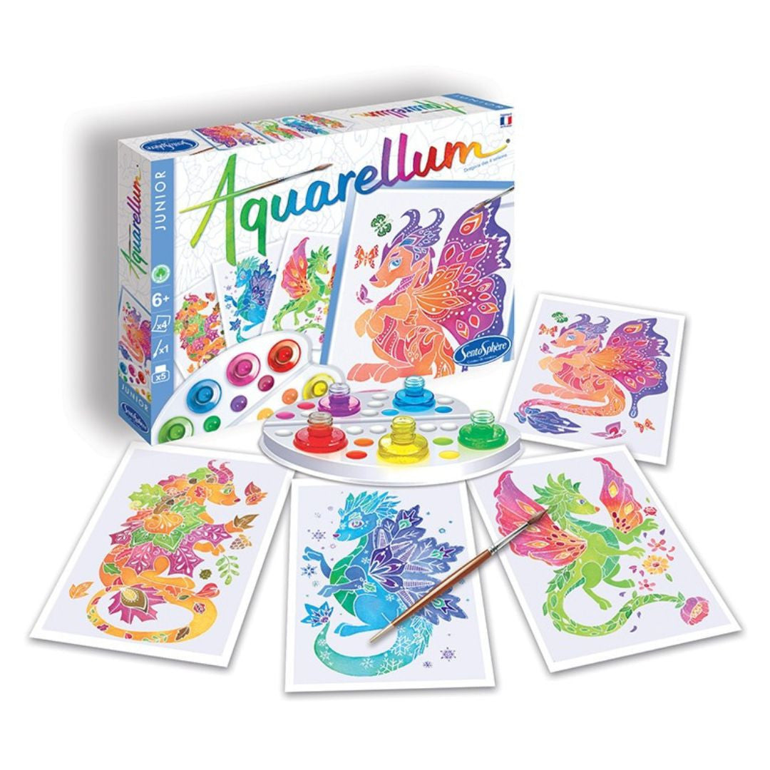 Sentosphère - Aquarellum Junior Dragons des 4 Saisons