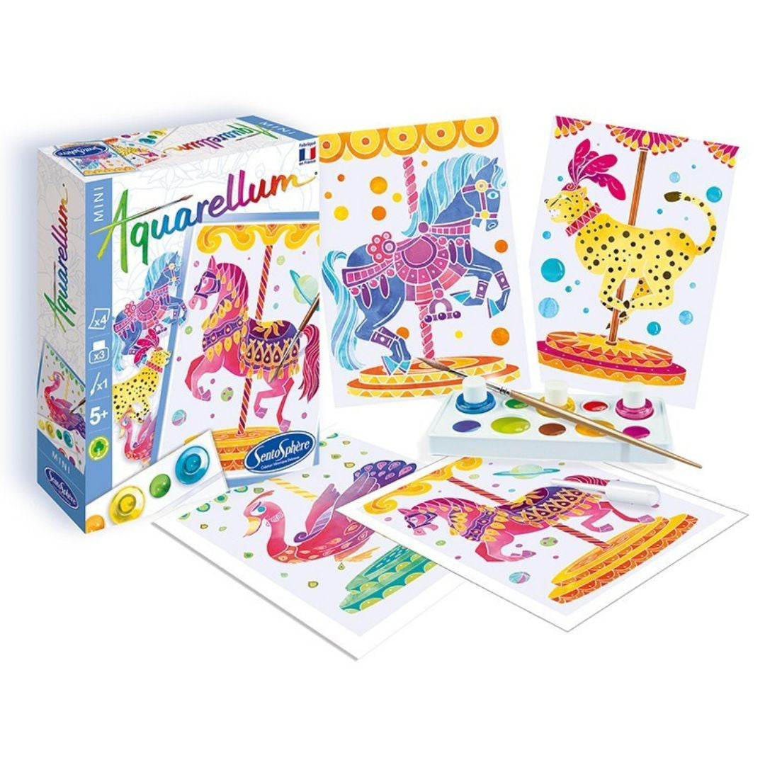 Sentosphère - Aquarellum Mini Chevaux Manège
