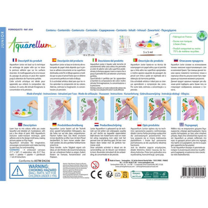 Sentosphère - Aquarellum Junior Perroquets