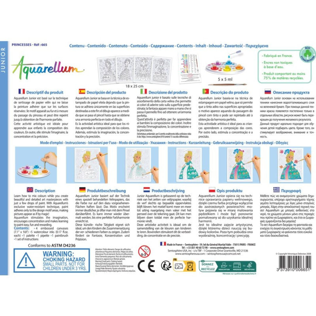Sentosphère - Aquarellum Junior Princesses