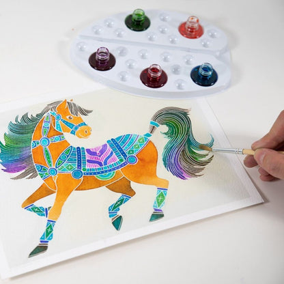 Sentosphère - Aquarellum Junior Chevaux