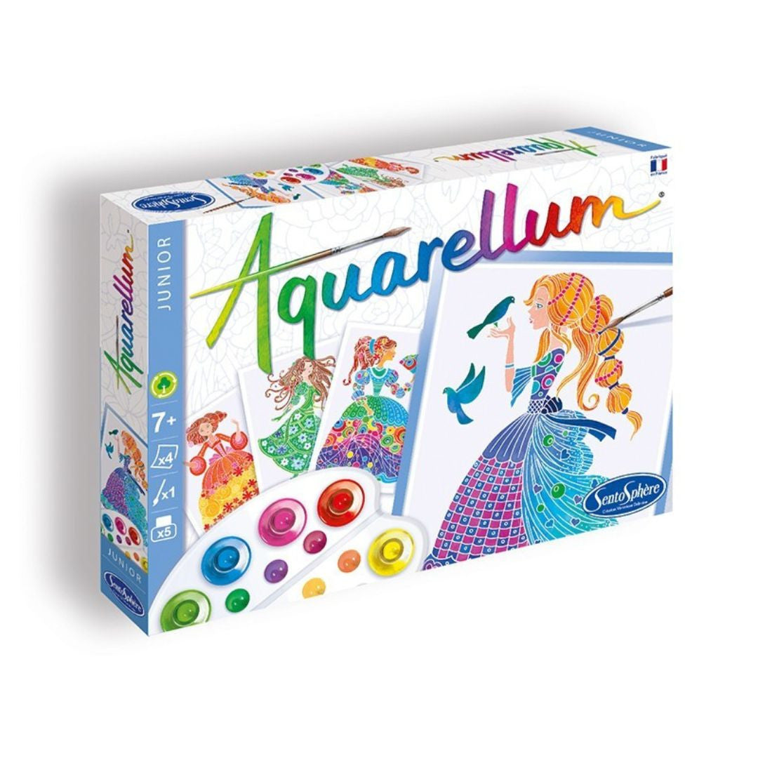 Sentosphère - Aquarellum Junior Princesses Fleurs