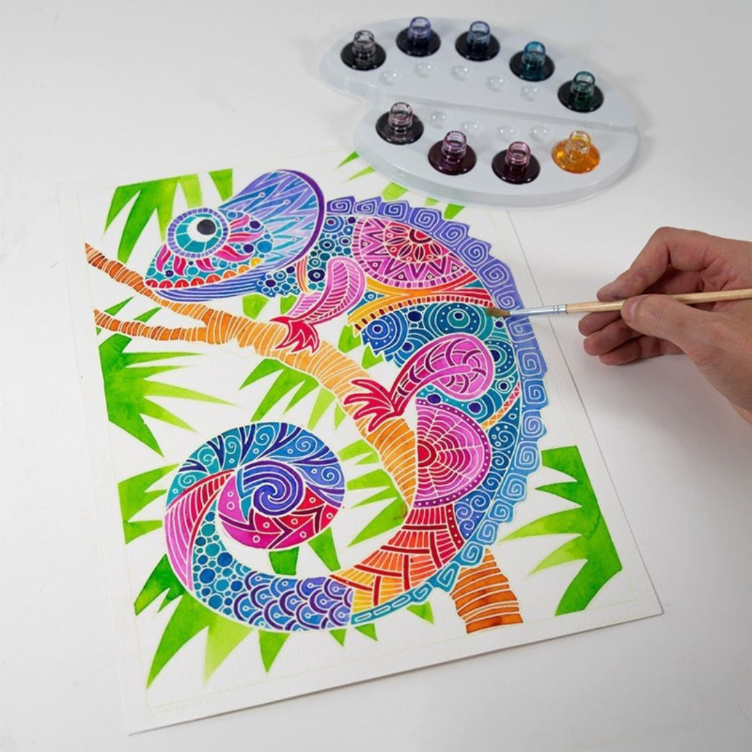 Sentosphère - Aquarellum Zentangle