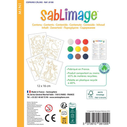 Sentosphère - Mini Sablimage Copains Câlins