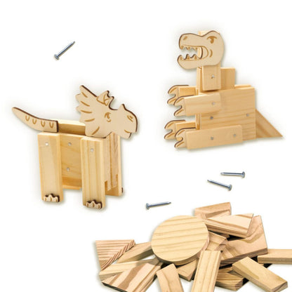 Kit de menuiserie – Dinosaures - SES CREATIVE - 00942