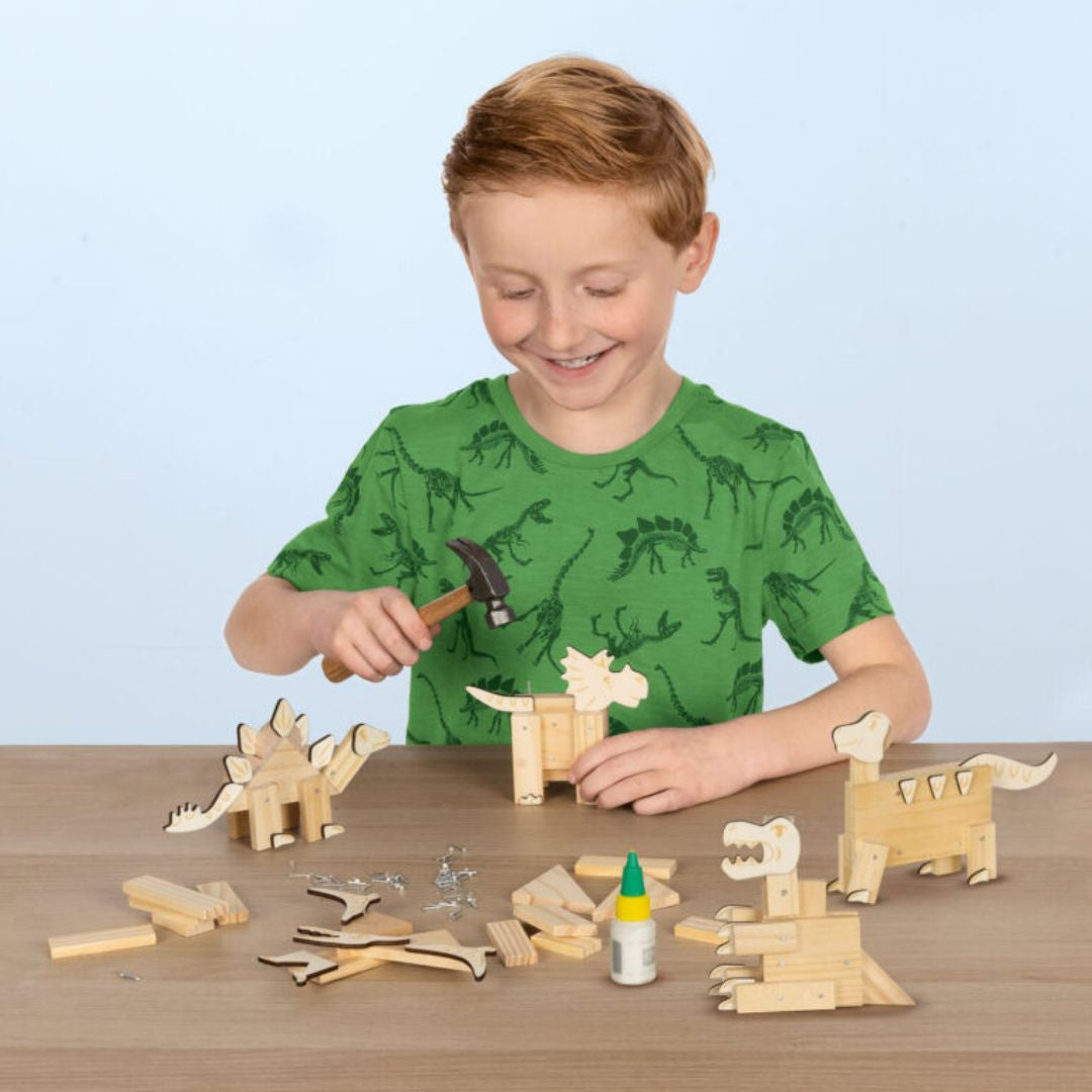 Kit de menuiserie – Dinosaures - SES CREATIVE - 00942
