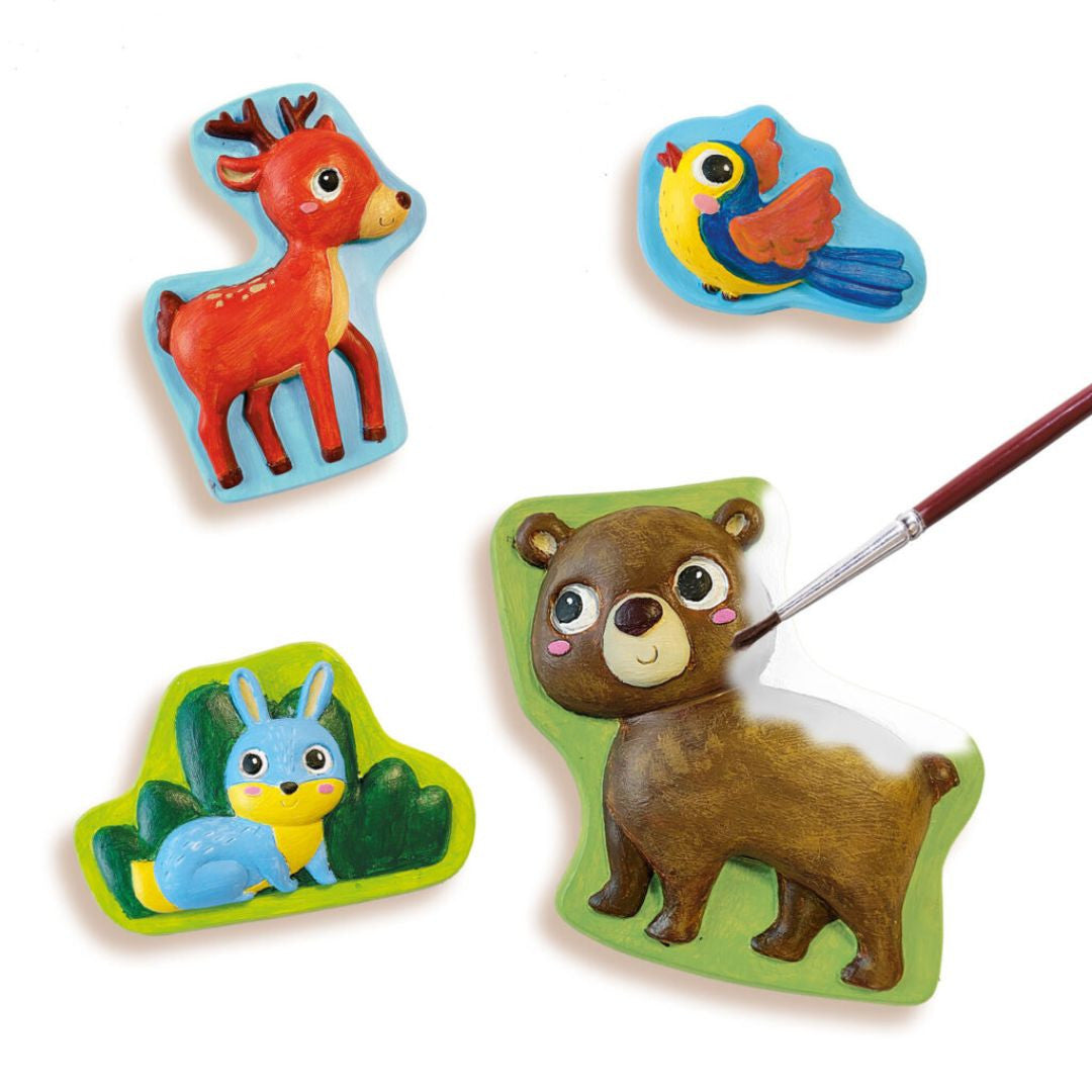 Moulage et peinture – Animaux de la forêt - SES CREATIVE - 01134
