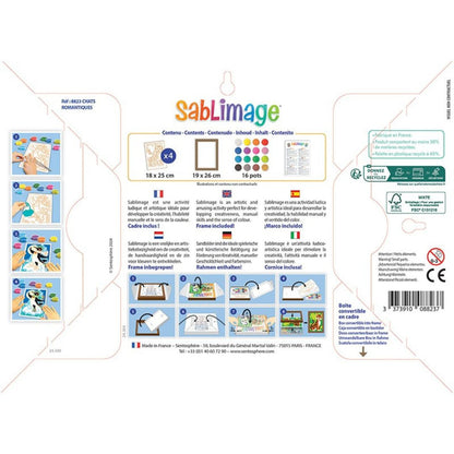 Sentosphère - Sablimage Concept'Box Chats Romantiques