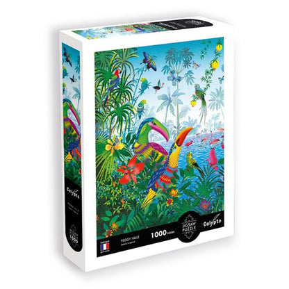 Sentosphère - Puzzle 1000 pièces - Jardin tropical - Peggy Nille