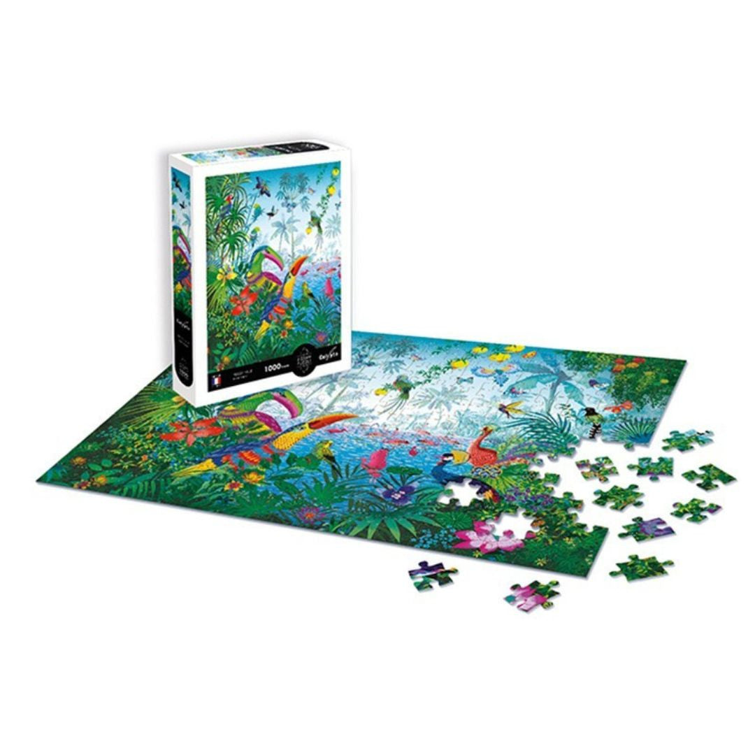 Sentosphère - Puzzle 1000 pièces - Jardin tropical - Peggy Nille
