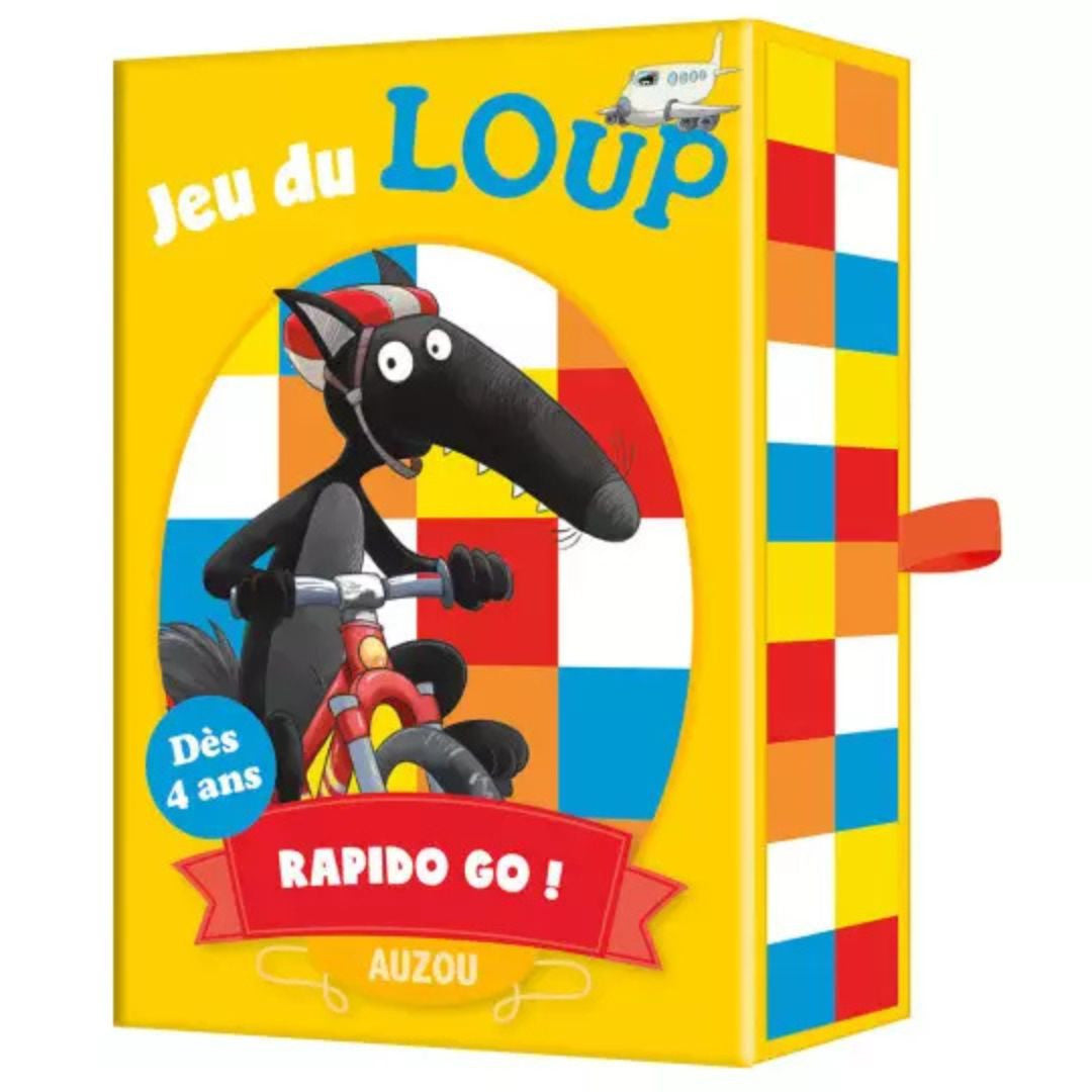 Auzou - Jeux de cartes - Jeu du loup - Rapido go !