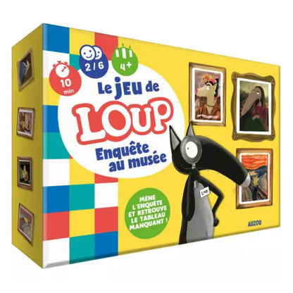 Auzou - Jeu du loup - Enquête au musée