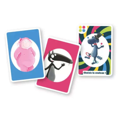 Auzou - Jeux de cartes - Jeu du loup - Gare à vous !
