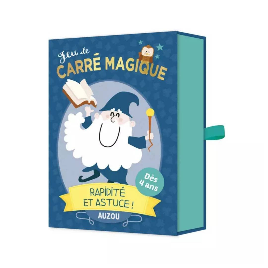 Auzou - Jeux de cartes - Jeu de carré magique