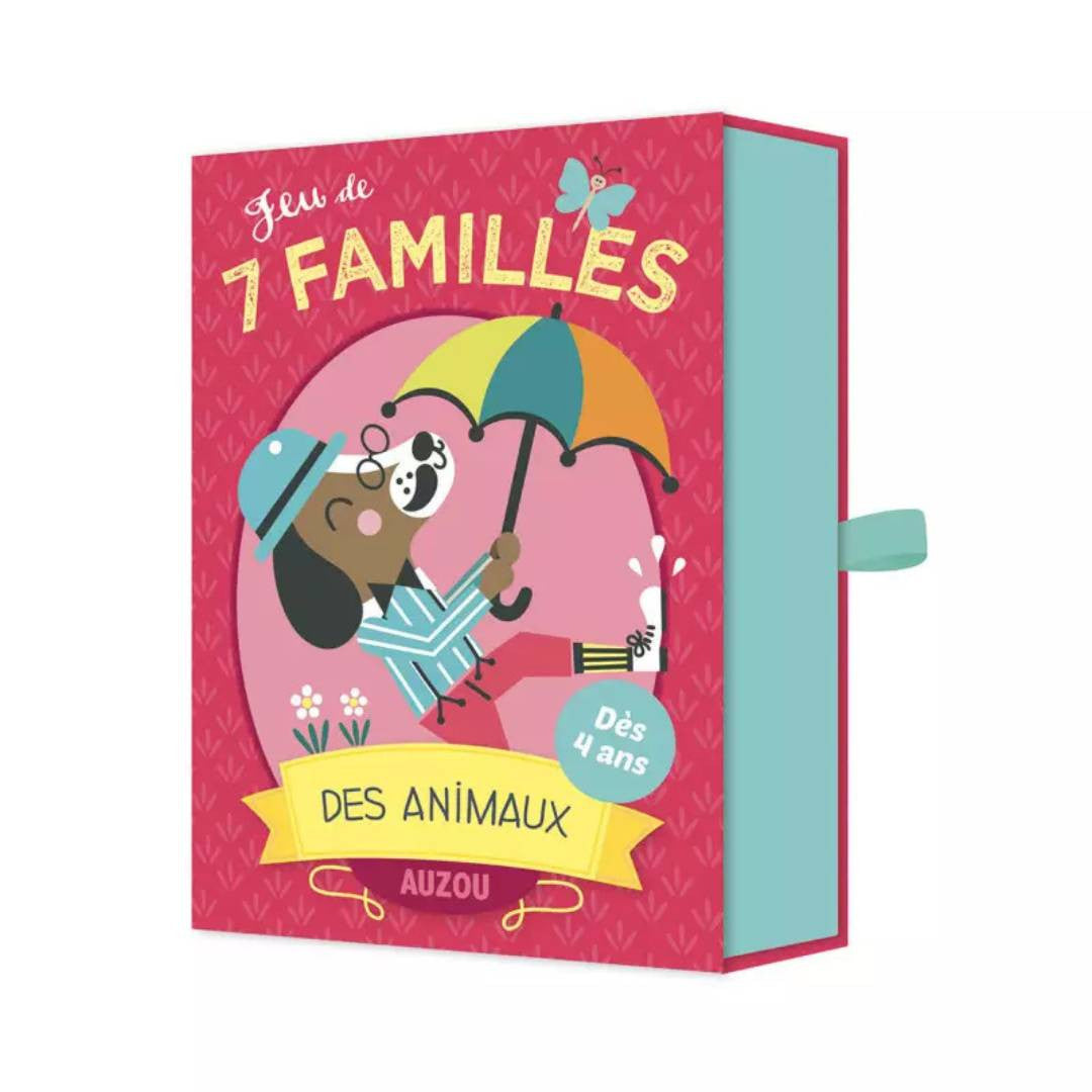 Auzou - Jeux de cartes - Jeu de 7 familles des animaux