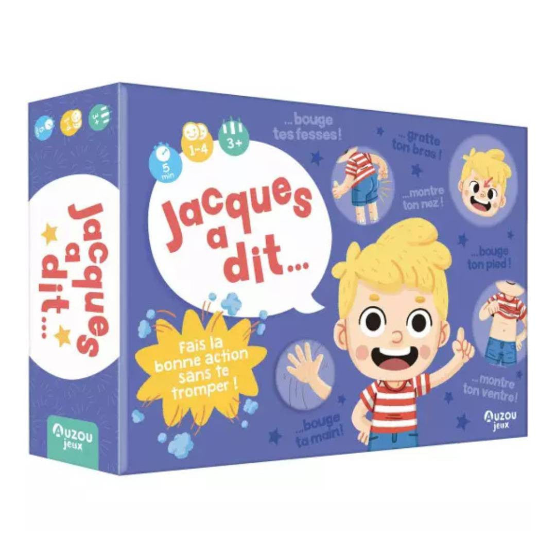Auzou - P'tit jeu de Jacques a dit