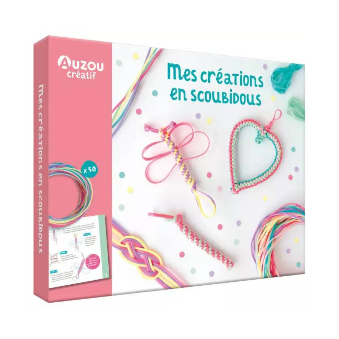 Auzou - Mes créations en scoubidous