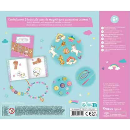 Auzou - Ma boîte à bijoux - Mes fabuleux bijoux licornes magiques