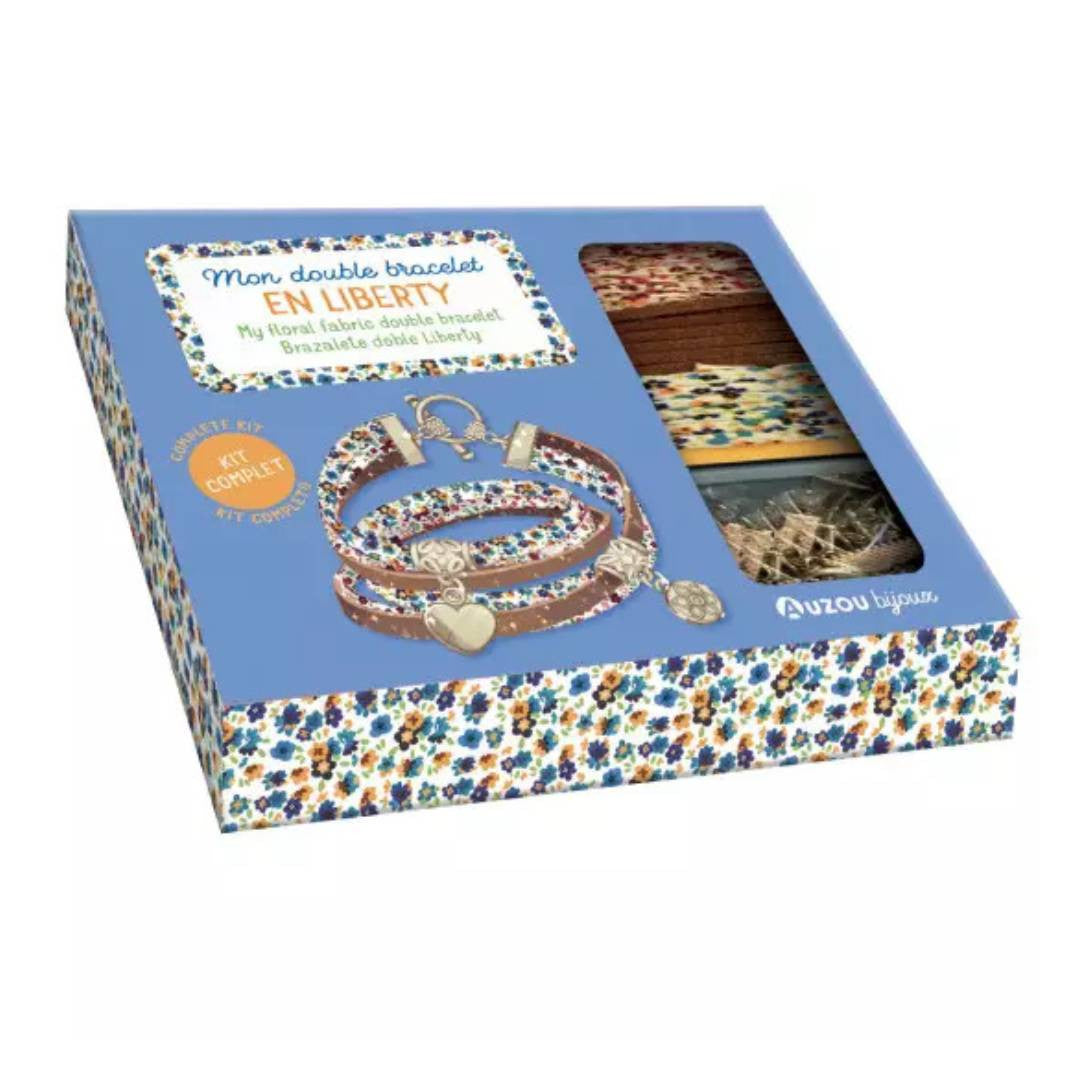 Auzou - Mon superbe bijou - Mon double bracelet en liberty
