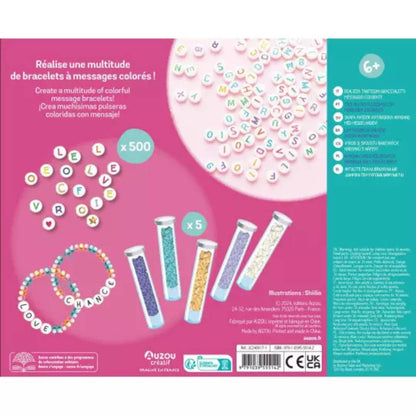 Auzou - Mon coffret d'artiste - Mes bracelets à messages