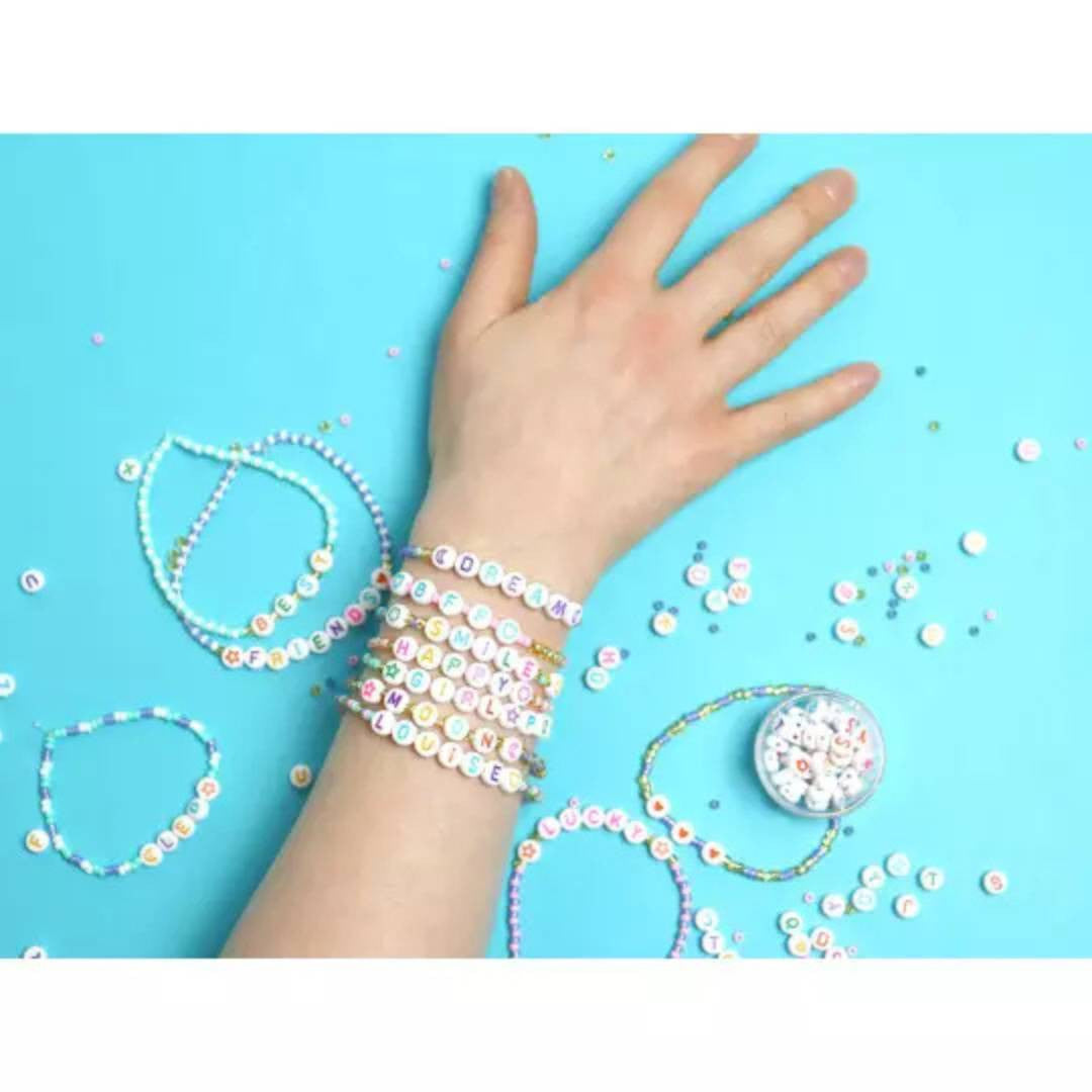 Auzou - Mon coffret d'artiste - Mes bracelets à messages