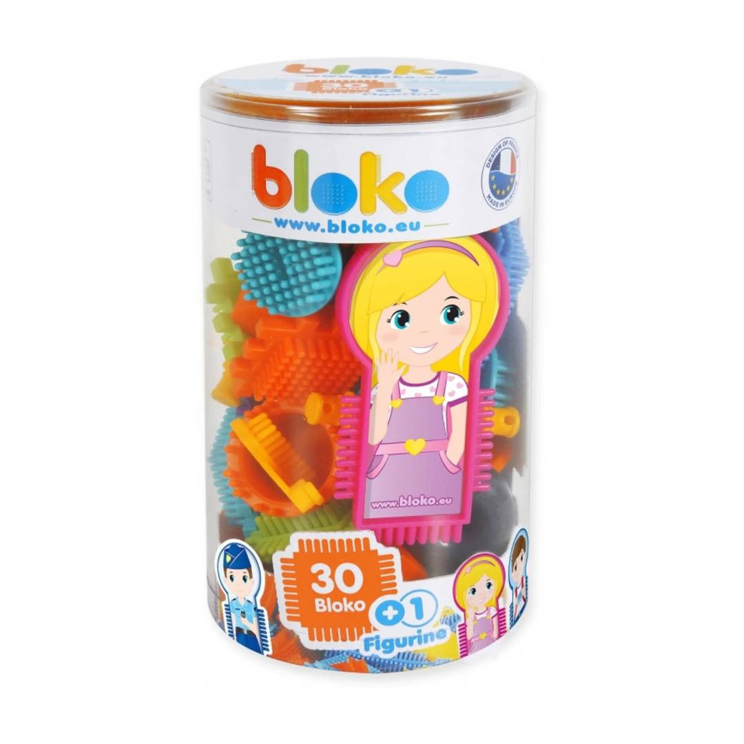 Bloko : Tube 31 Bloko : 30 bloko + 1 figurine