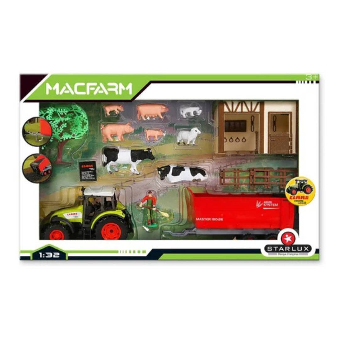 Starlux : Coffret ferme Claas - Echelle 1/32