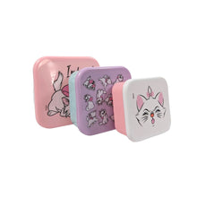 My Sweety Pop - Lot de 3 boîtes à goûter Marie - Les Aristochats  (Rose/Violet/Blanc)