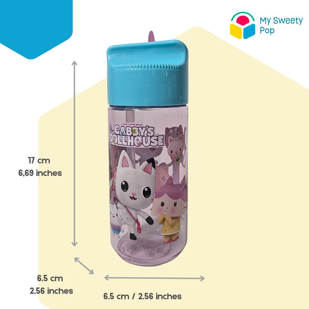Gourde Gabby's Dollhouse (Transparente/Violet/Bleu)