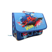 Mybagstory - Cartable Spiderman Bleu clair (31cm 2 compartiments)