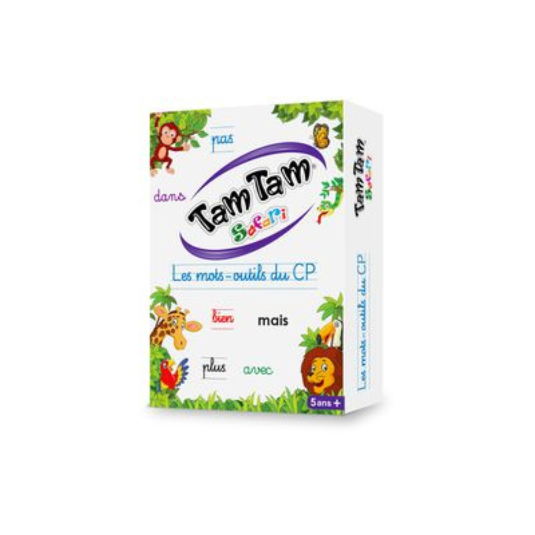 AB Ludis - Tam tam Safari - Les Mots Outils du CP - Jouet
