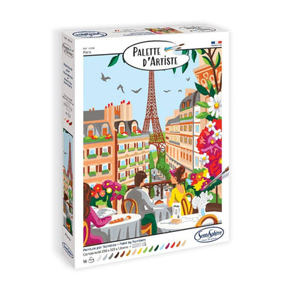 Sentosphère - PALETTE D'ARTISTE - Paris (peinture par numéros)