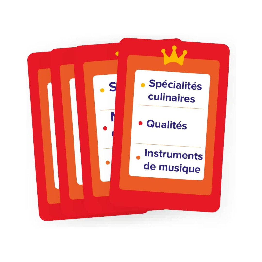 Yaqua Studio - Crack List - Jeu du Petit bac - Jeu de Cartes - Jeu d'ambiance