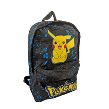 Mybagstory - Sac à dos Pokémon - Pikachu (Noir Jaune Bleu)
