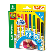 SES Creative - My first – Marqueurs Bébé 8 couleurs
