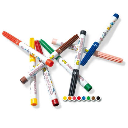 SES Creative - My first – Marqueurs Bébé 8 couleurs