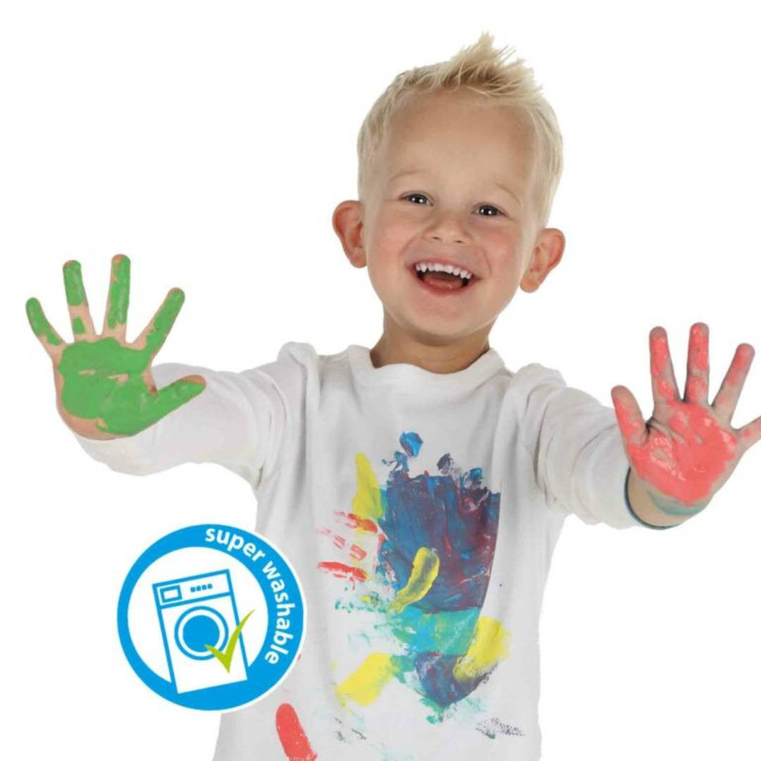 SES Creative - Peinture au doigt 6 couleurs