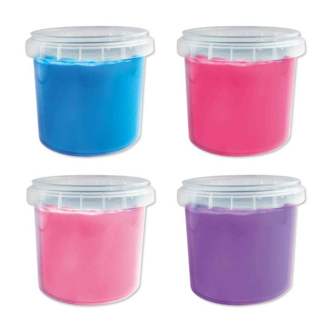 SES Creative - Peinture au doigt 4 trendy couleurs x 110ml