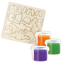 SES Creative - Pâte à modeler – Squelettes de dinosaures en bois
