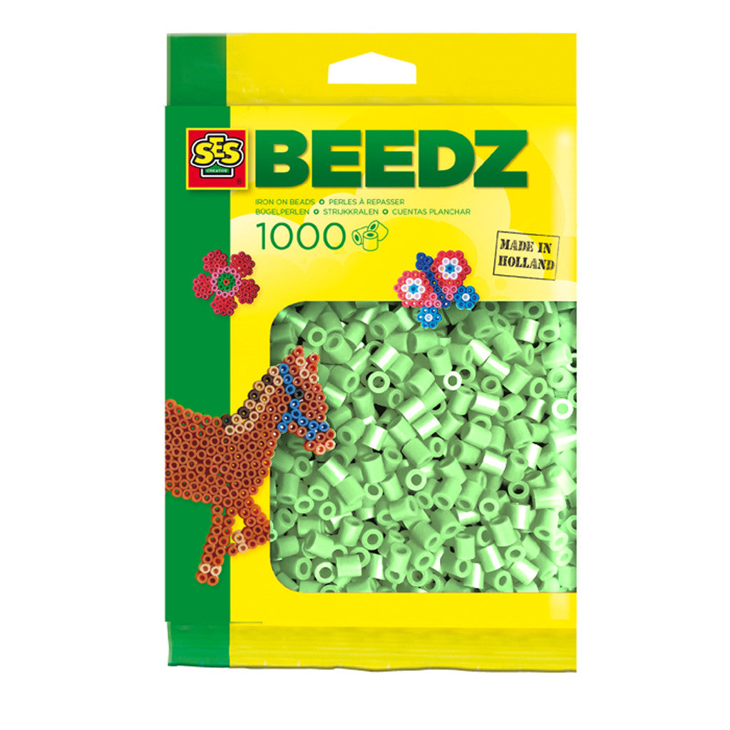 SES Creative - 1000 Perles à repasser (Menthe)