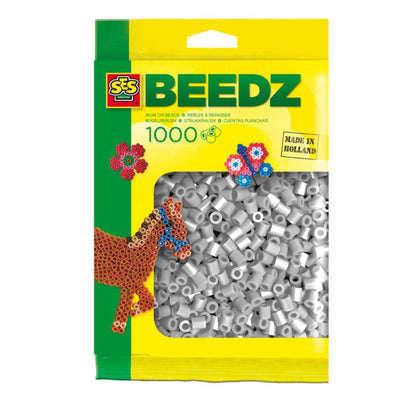SES Creative - 1000 Perles à repasser (Gris)