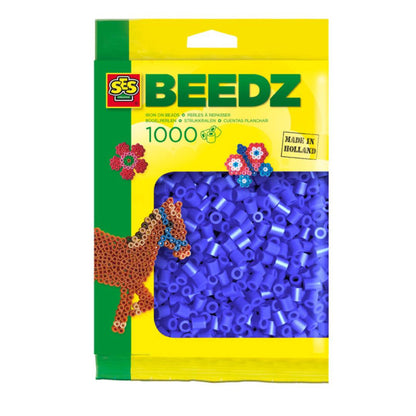 SES Creative - 1000 Perles à repasser (Bleu Foncé)