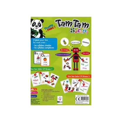 AB Ludis - Tam Tam Safari Coffret Lecture CP