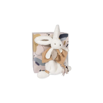 Doudou & Compagnie : Happy Wild - Doudou pompon naturel - 25 cm