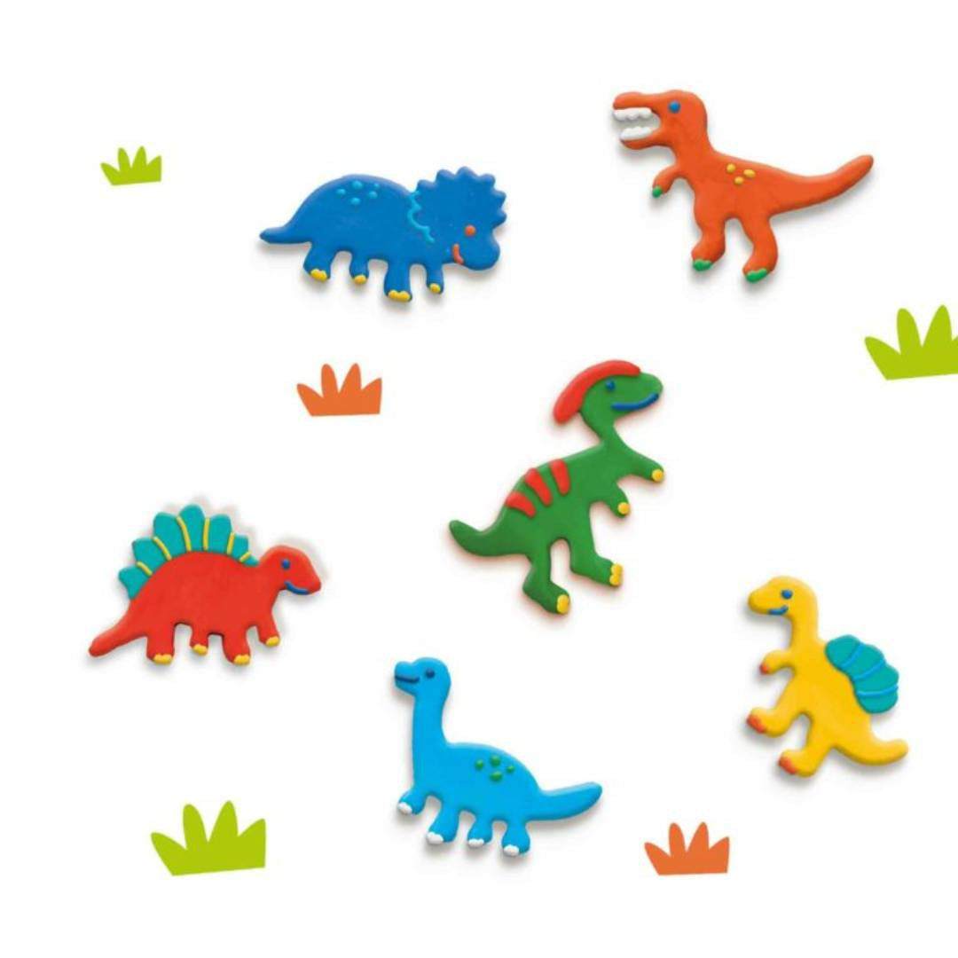 SES Creative - Moules de pâte à modeler – Dinosaures