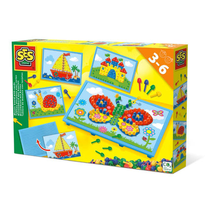 SES Creative - Tableau mosaïque avec cartes