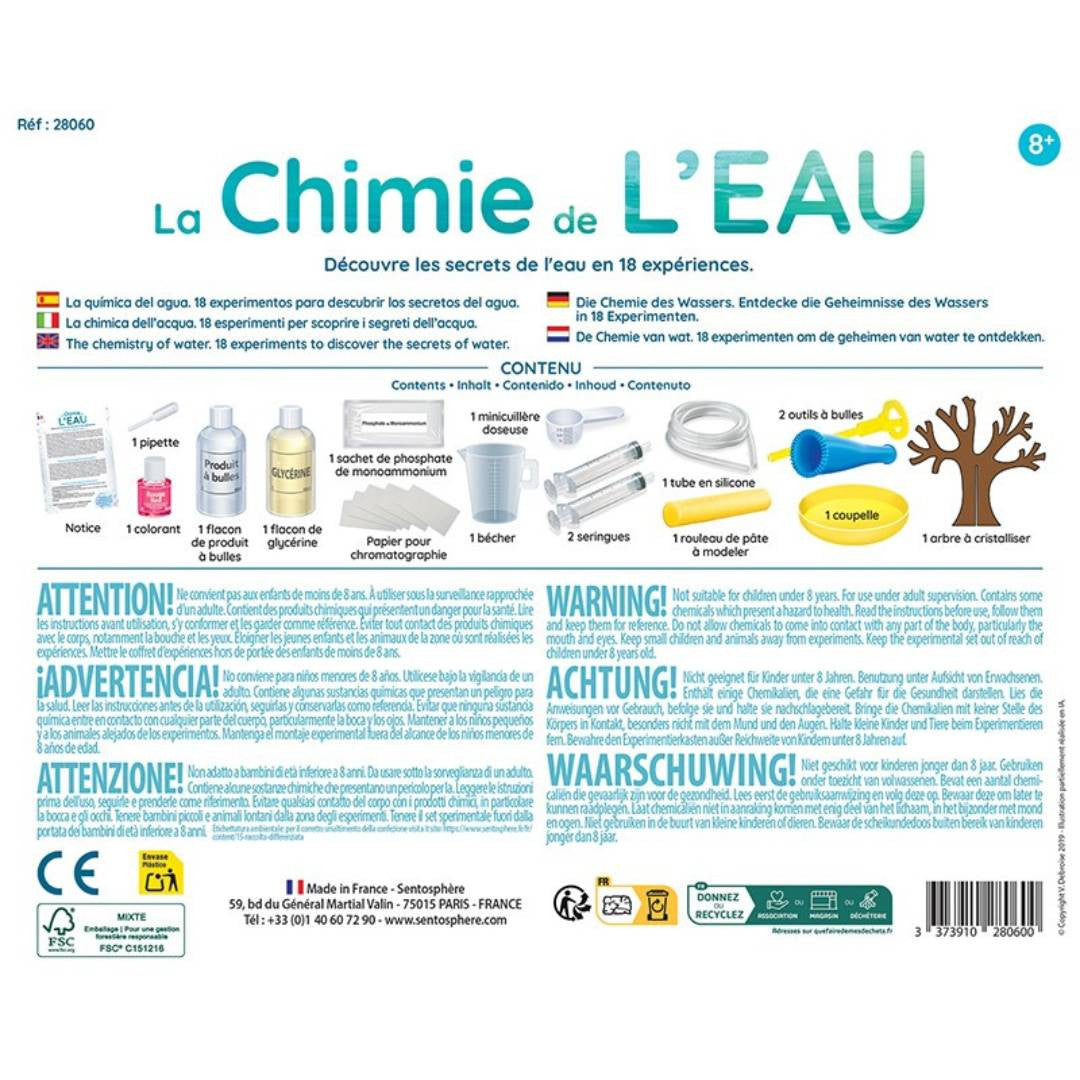 Sentosphère - La Chimie de l'Eau