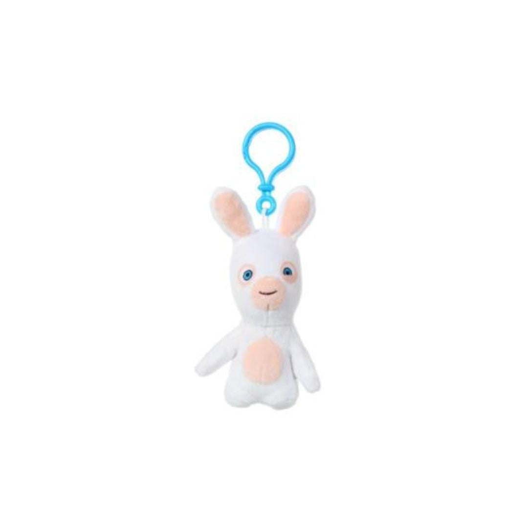 Gipsy Toys - Peluche - "the Lapins Crétins" Porte-clés 10 Cm Bouche Fermée