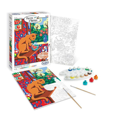 Sentosphère - PALETTE D'ARTISTE - Le Chat et le Poisson