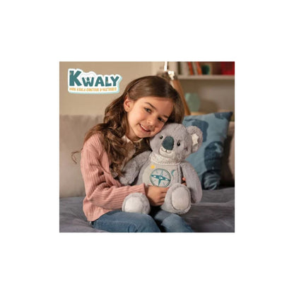 Gipsy Toys - Peluche Kwaly mon koala conteur d'histoires - 34 cm